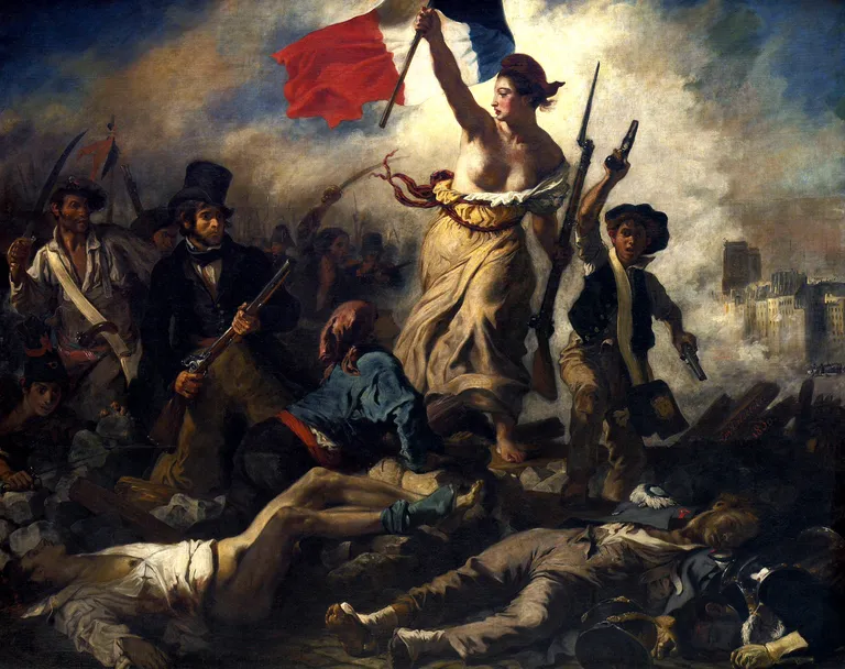 July Revolution painting